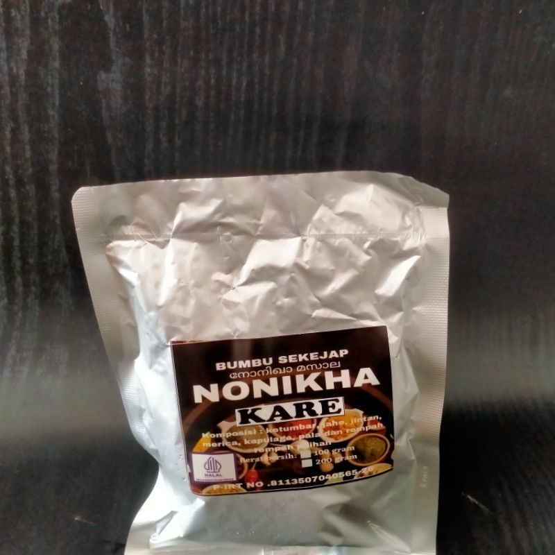 

Nonikha bumbu pasta instant timur tengah varian Kare 100 gram