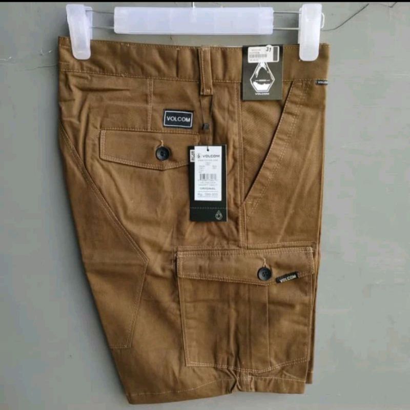 CELANA CARGO PENDEK DISTRO VOLCOM  BESt SELLER 100%REALPICTURE