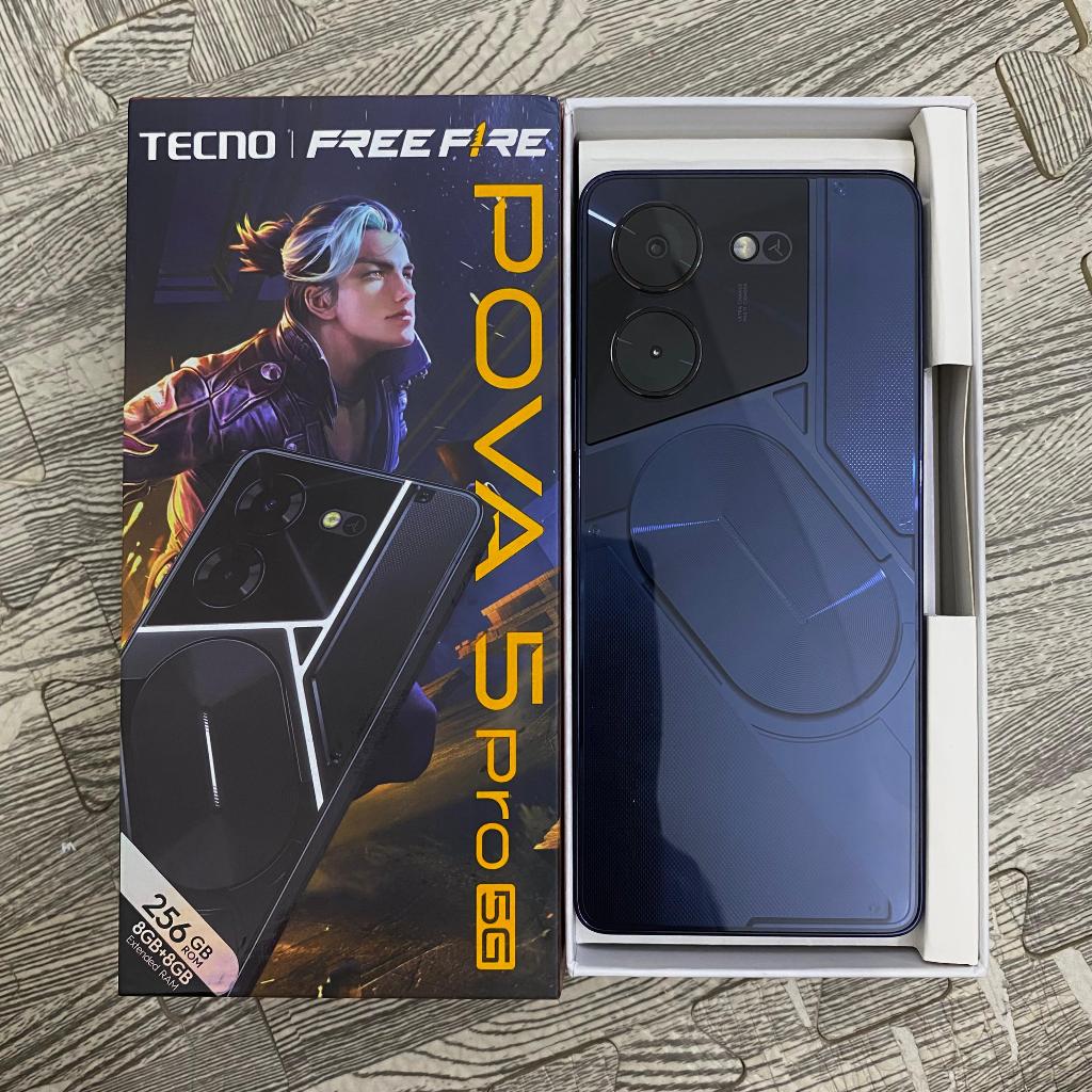 Tecno Pova 5 Pro 5G 8/256 Second Fullset Bekas Resmi