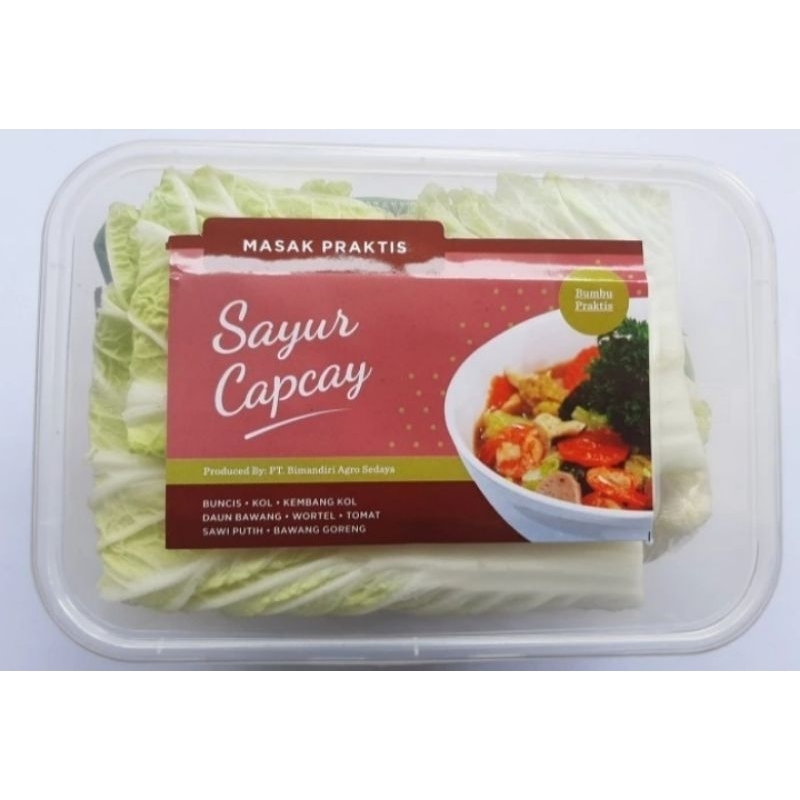 

paket masak sayur capcay (porsi 3-4 porsi)