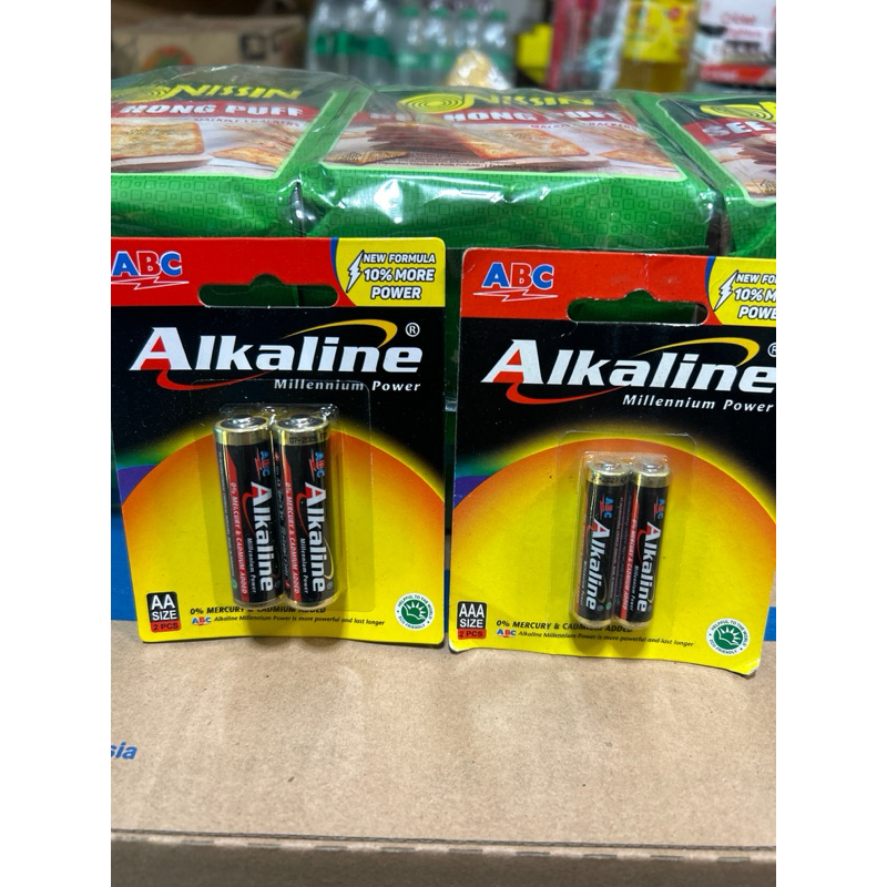 Alkaline battery AA / AAA