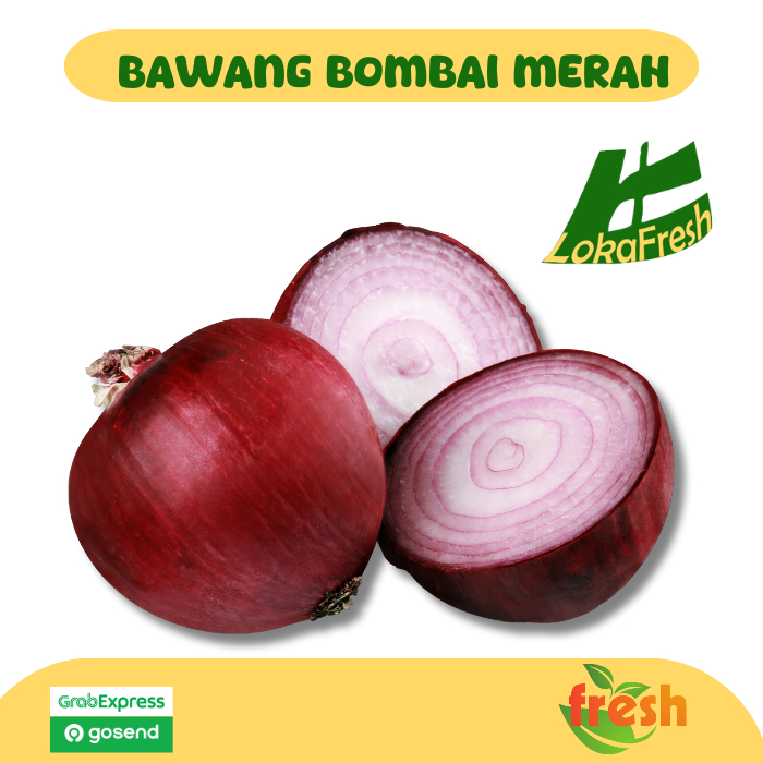 

Bawang Bombai Merah/ Onion Red 500 gram