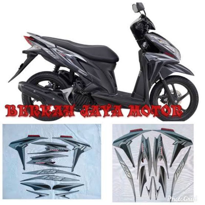 stripping logo stiker emblem Honda vario 125 lama old