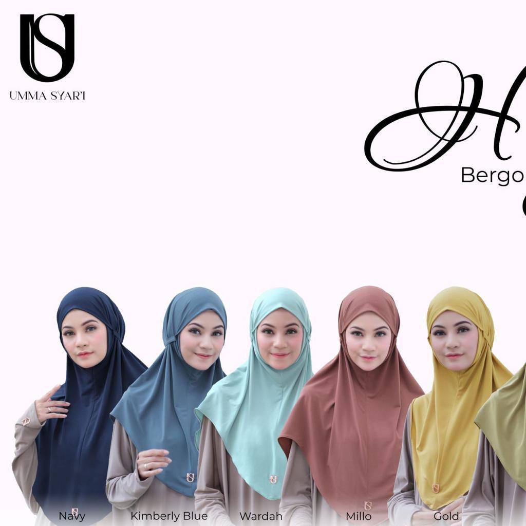 Bergo Umma - Bergo Hay Umma l Bergo Jersey Polos Standard