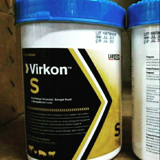 Desinfektan Virkon s vircon s 1kg 100% original