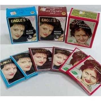 Eagle henna / eagle's hena / henna pewarna rambut / eagle semir rambut
