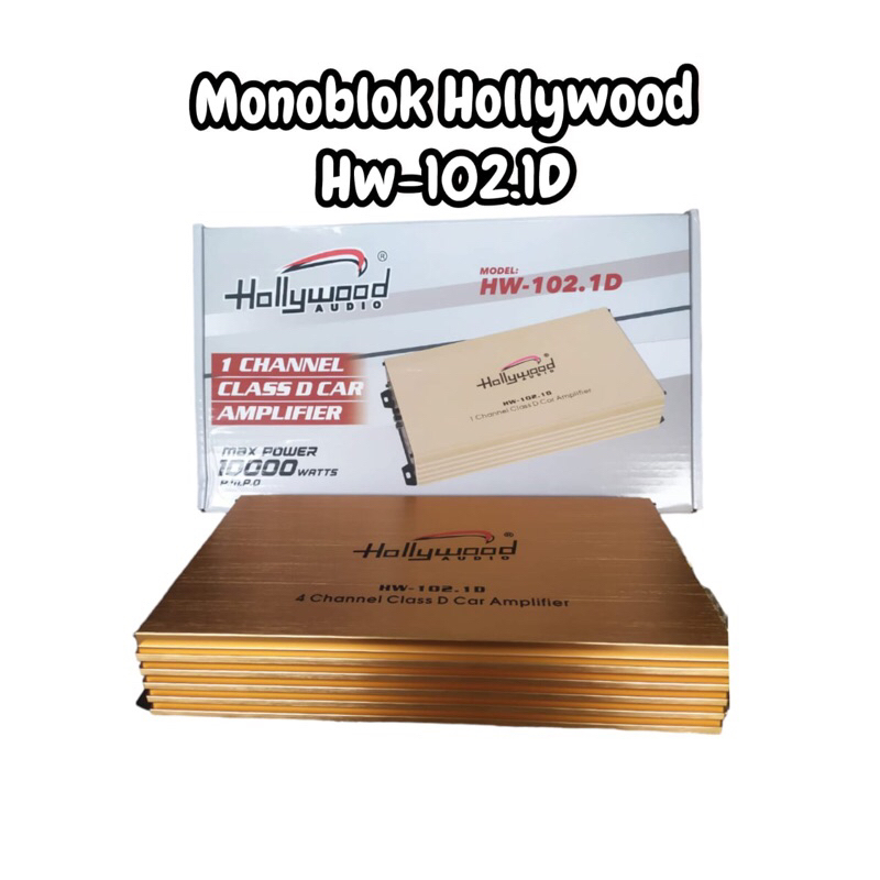 Monoblock Hollywood type Hw102.1D premium