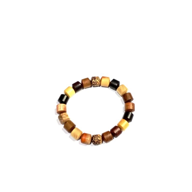 gelang kombinasi bertuah kayu bertuah