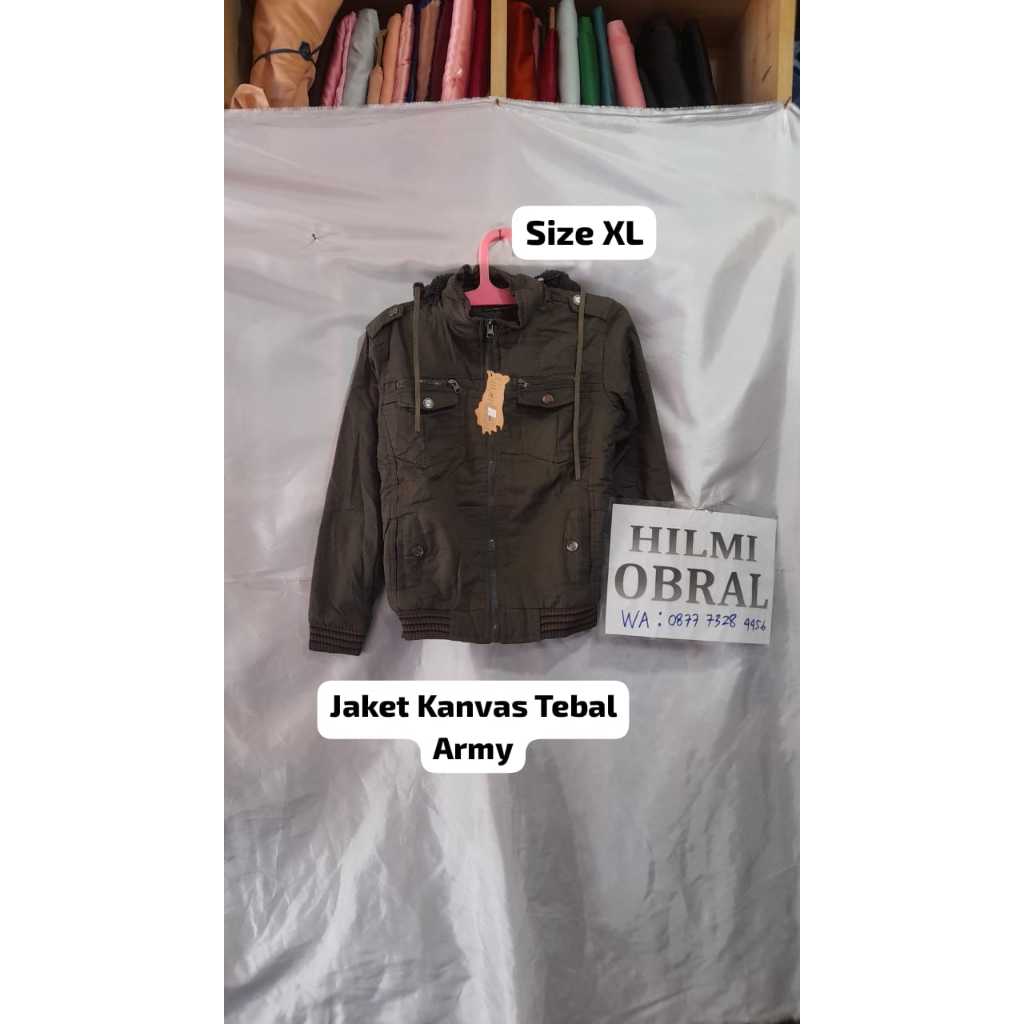Jaket Pria Dan Wanita | Promo Cuci Gudang | Stok Terbatas