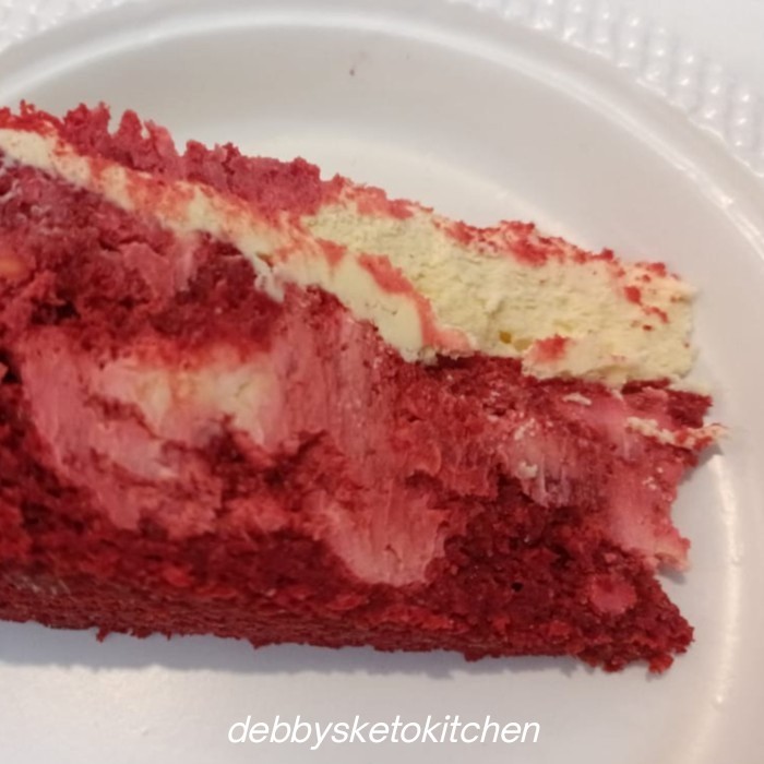 

Keto Red Velvet Cake Almond diameter 18 cm