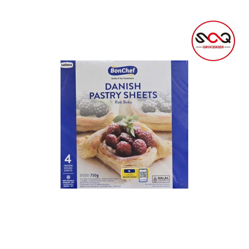 

Bonchef Danish Pastry Sheet 750gr