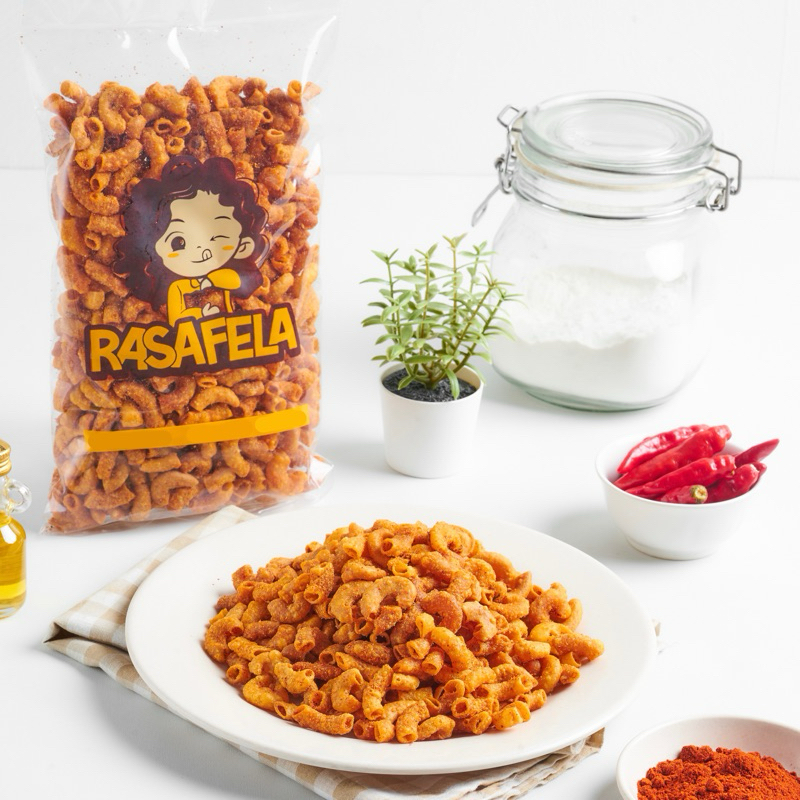 

Rasafela Makaroni pedas daun jeruk