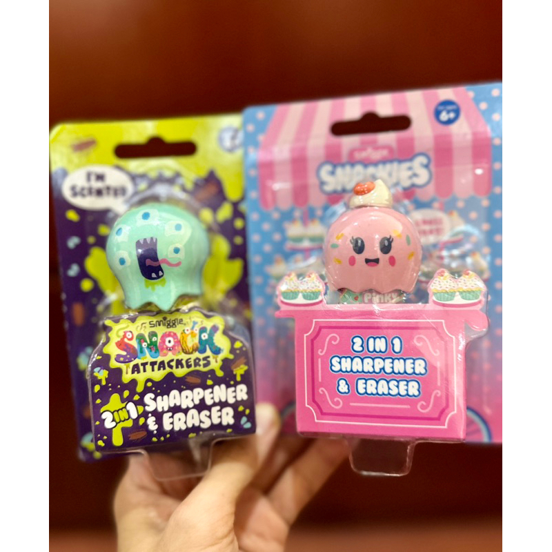 

Smiggle 2in1 Sharpener Eraser