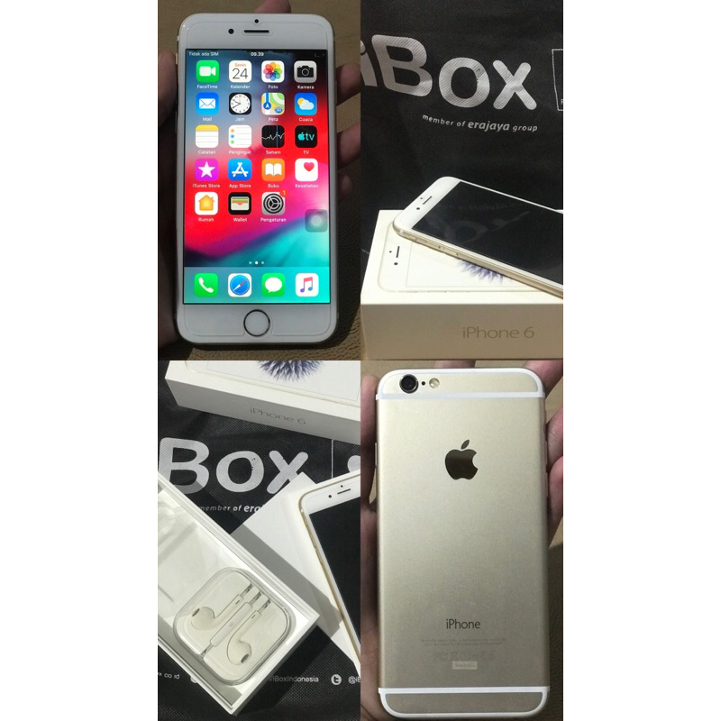 iPhone 6 32GB ex iBox (SECOND) FREE Casing