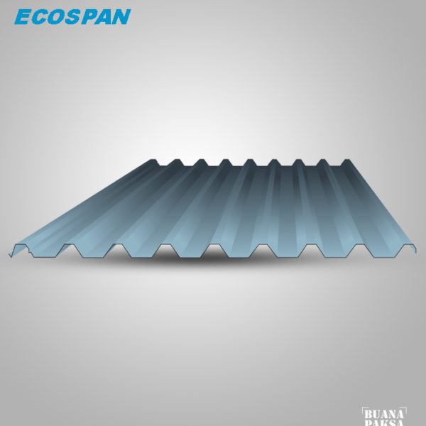 Atap gelombang GALVALUM 0,30mm Ecospan 1000 | Atap ZincAluminium
