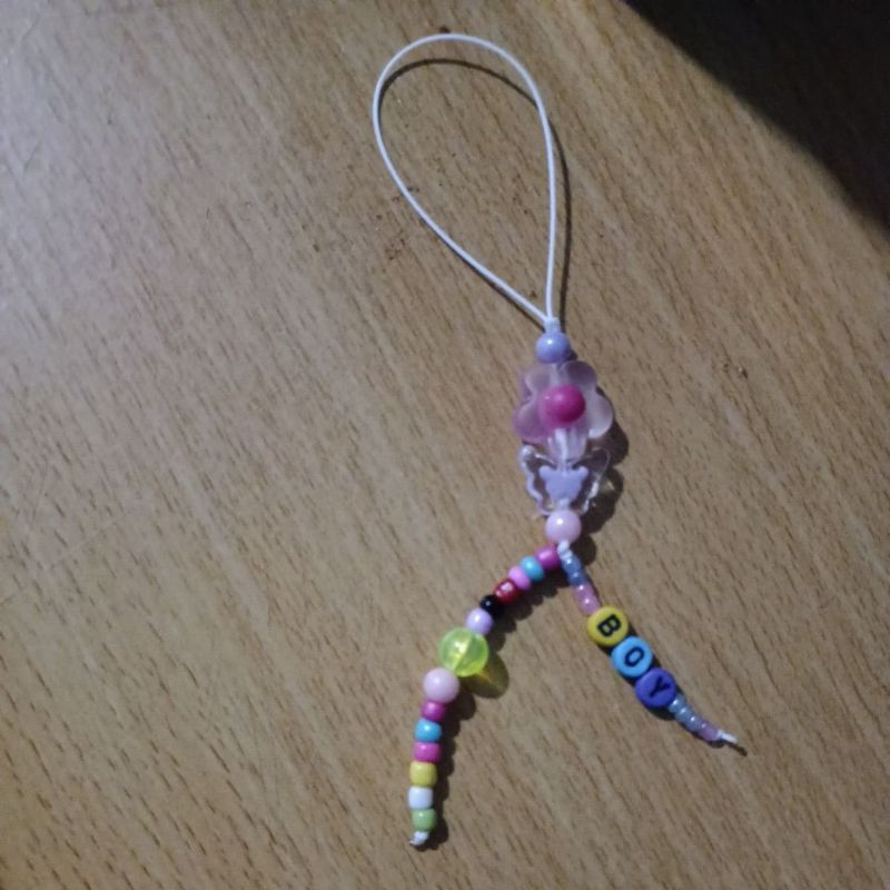 gantungan hp manik-manik lucu