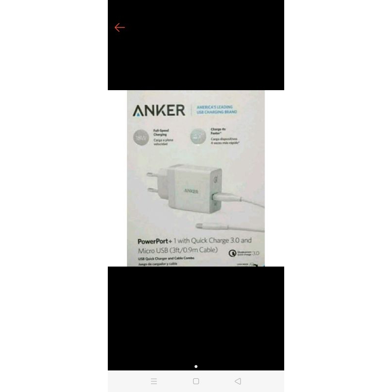 charging original angker
