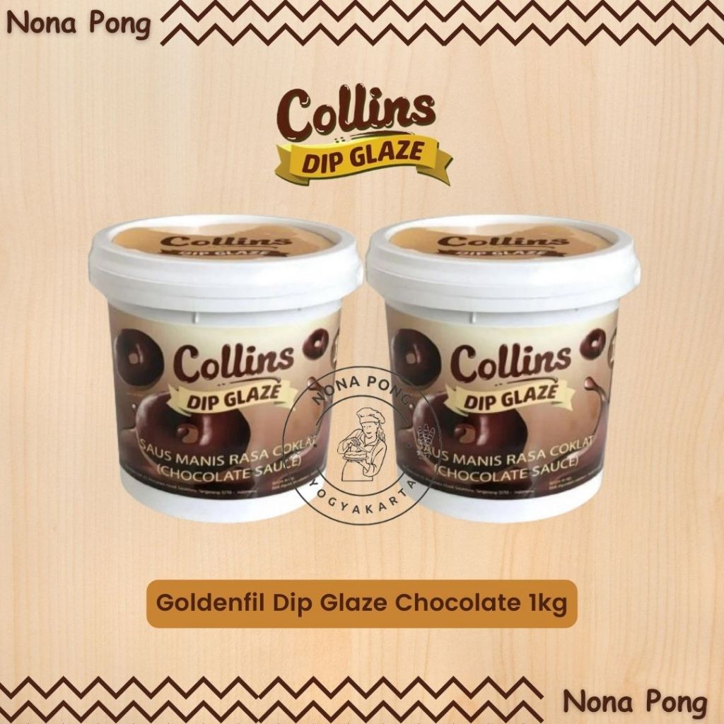 

collins dip glaze 1kg | Fresh pack