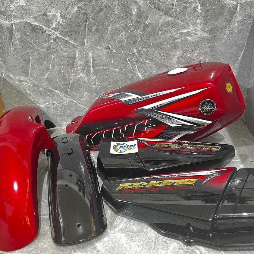 Tangki Body Set Rx King 2008 Merah Original Bodi Rxking