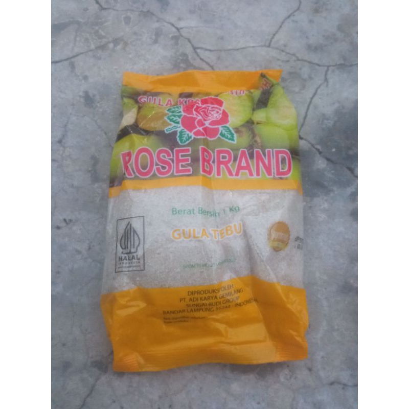 

gula rose brand kuning kemasan 1kg