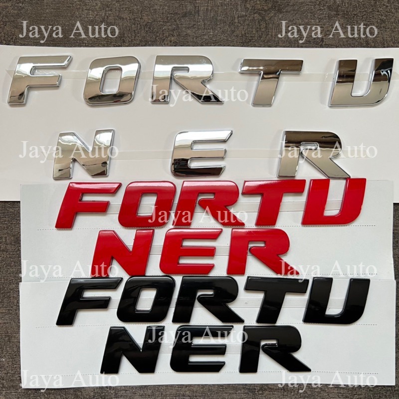 Emblem Kap Mesin Mobil Fortuner Emblem Fortuner