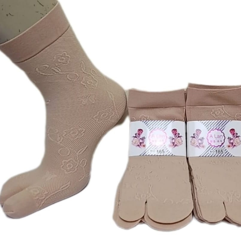 Kaos kaki wanita jempol / kaos kaki korea motif