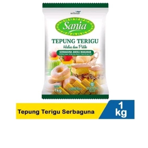 

Sania Tepung Terigu Serbaguna 1000 g