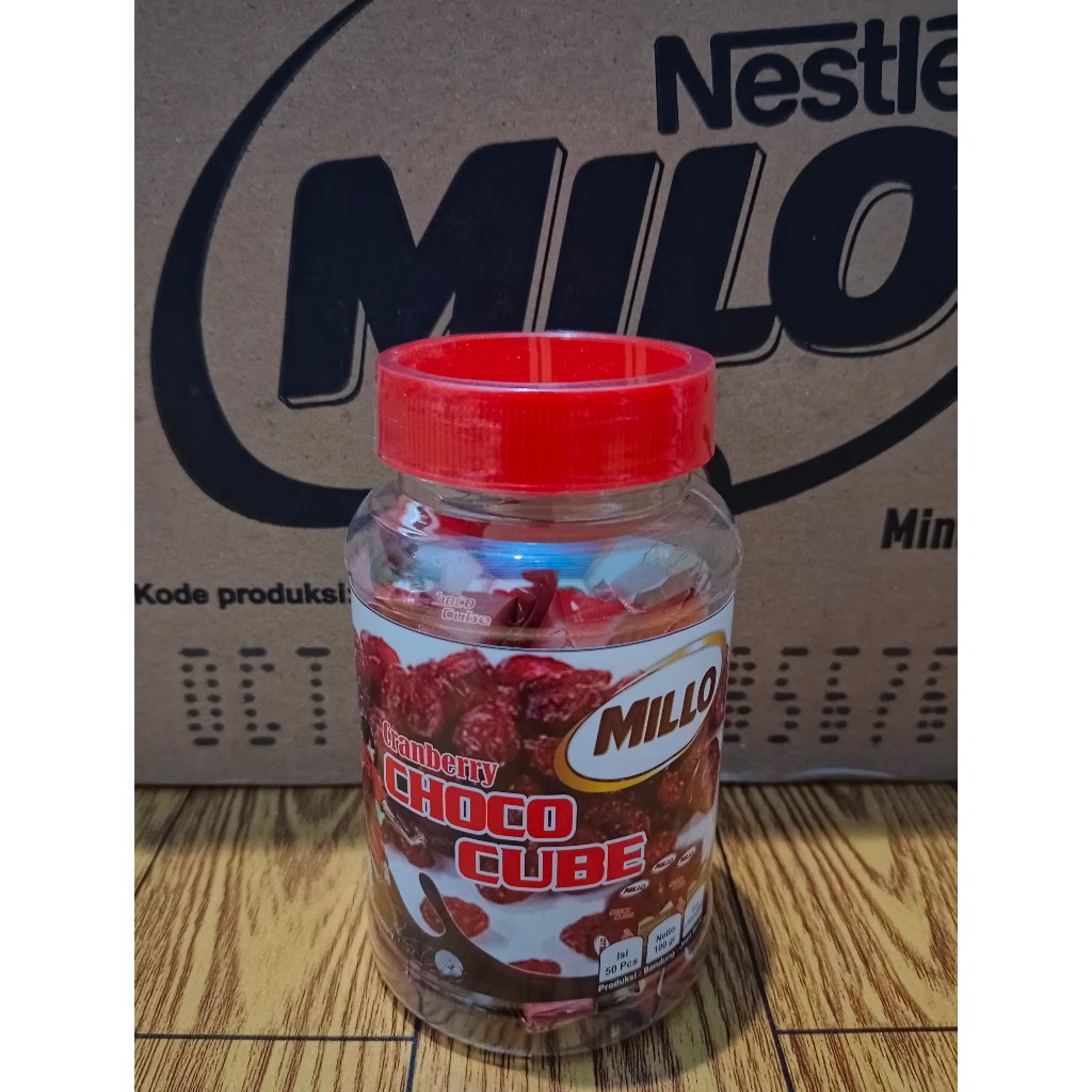 

Cranberry Milo/Millo Cube 1 Toples (Isi 50 Cube) Murah Lebay ....