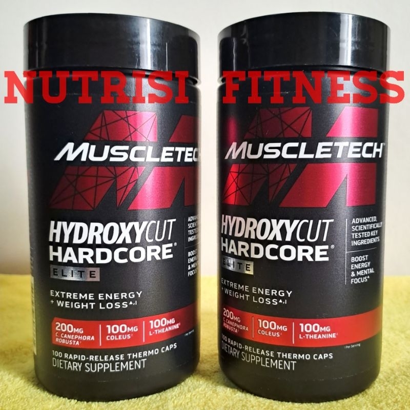 MUSCLETECH HYDROXYCUT 100 CAPSUL HYDROXYCUT ELITE FAT BURNER PEMBAKAR LEMAK SUPLEMEN DIET