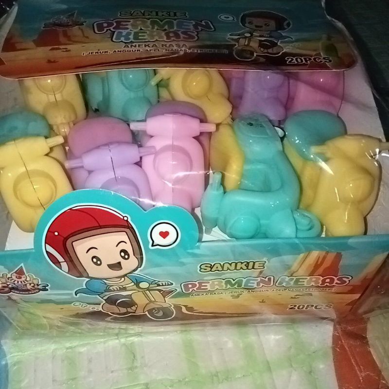 

scooter mainan anak candy 20pcs