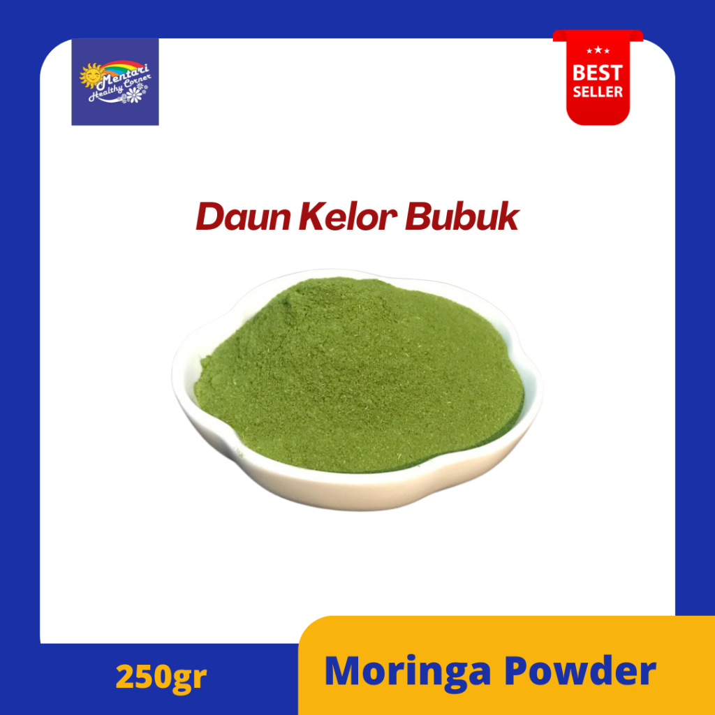

Moringa Powder 250gr / Daun Kelor Bubuk Organik 250gr