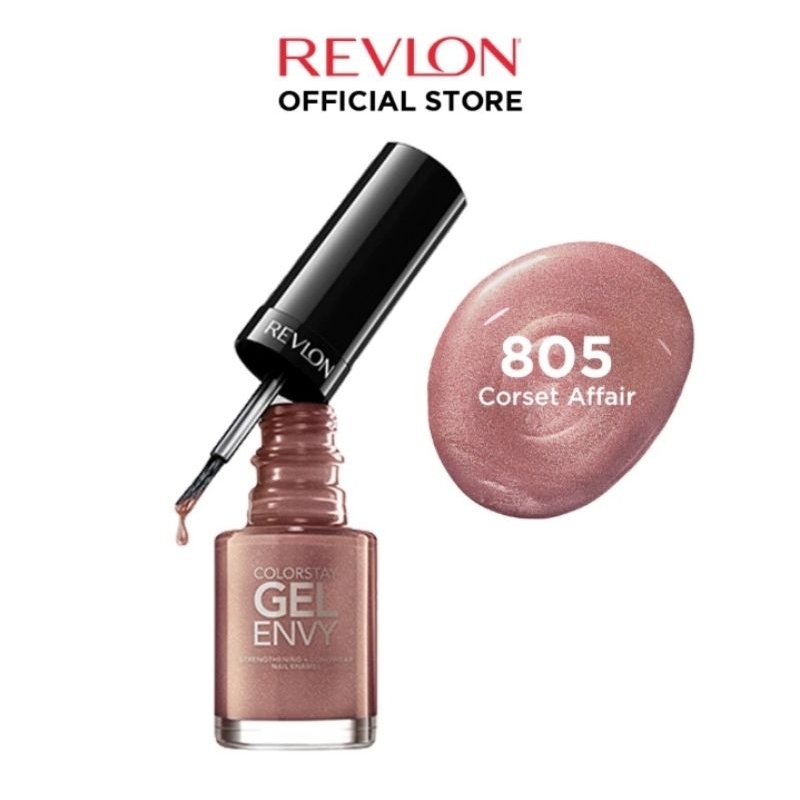 REVLON COLORSTAY GEL ENVY 805 CORSET AFFAIR NAIL ENAMEL KUTEKS KUTEX KUTEK