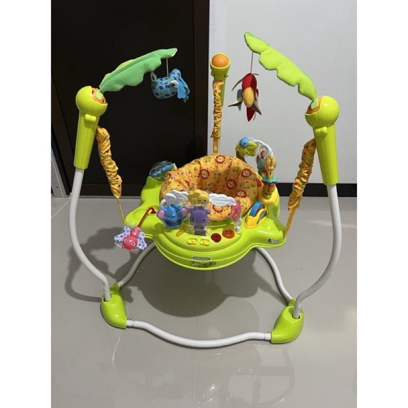preloved babyelle jungle jumper walker jumperoo