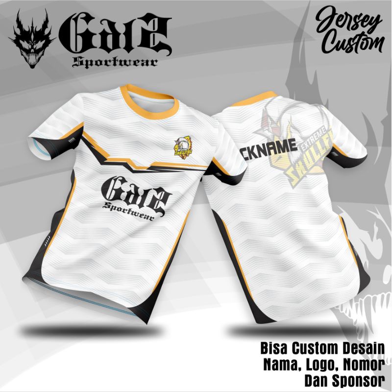 Jersey Custom Full Printing Jersey Esport Jersey Gaming Custom