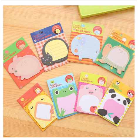 

Sticky Notes Tempelan Kertas Memo Pad Karakter