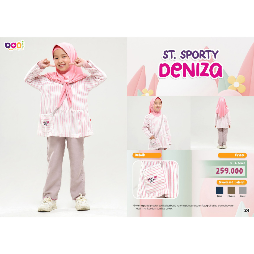 Bani Batuta - Stelan Anak St Sporty Deniza / Bani Batuta Rabbani terbaru Murah Original