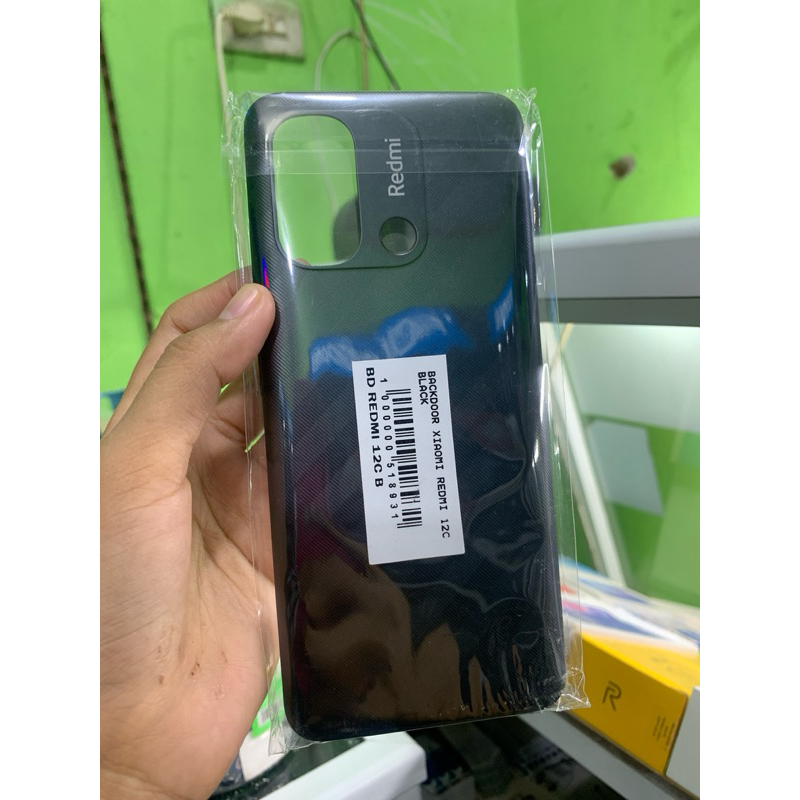 Backdoor Redmi 12C (Black)