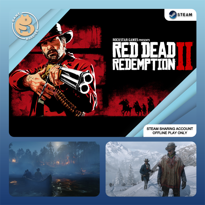 Red Dead Redemption 2 Ultimate Steam ( Offline ) Game PC Original