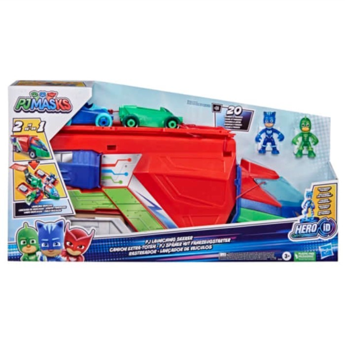 PJ Masks Toys PJ Launching Seeker Car Playset Sounds