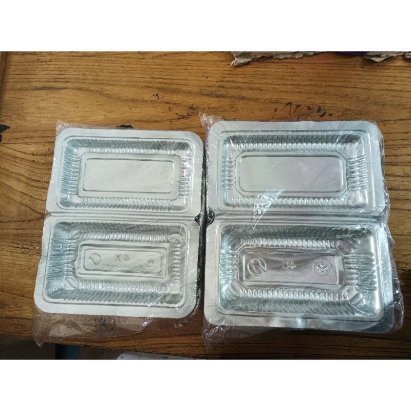 Mika Plastik 4C/4X isi 100 pcs Mika makan makanan