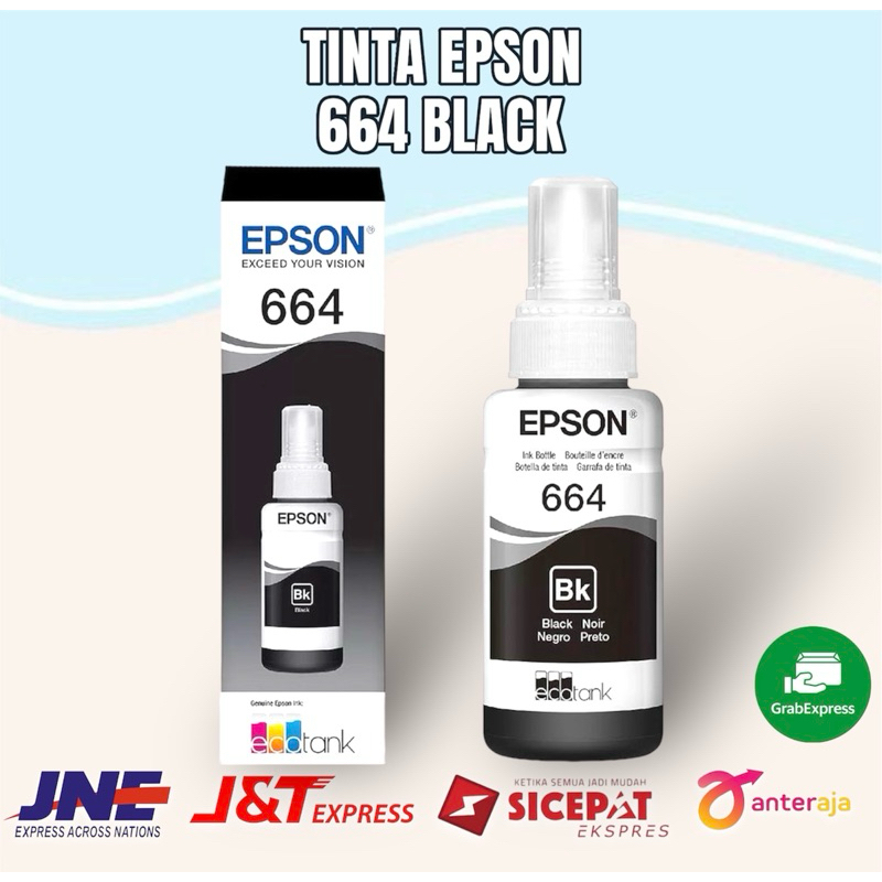 TINTA EPSON 664 WARNA HITAM