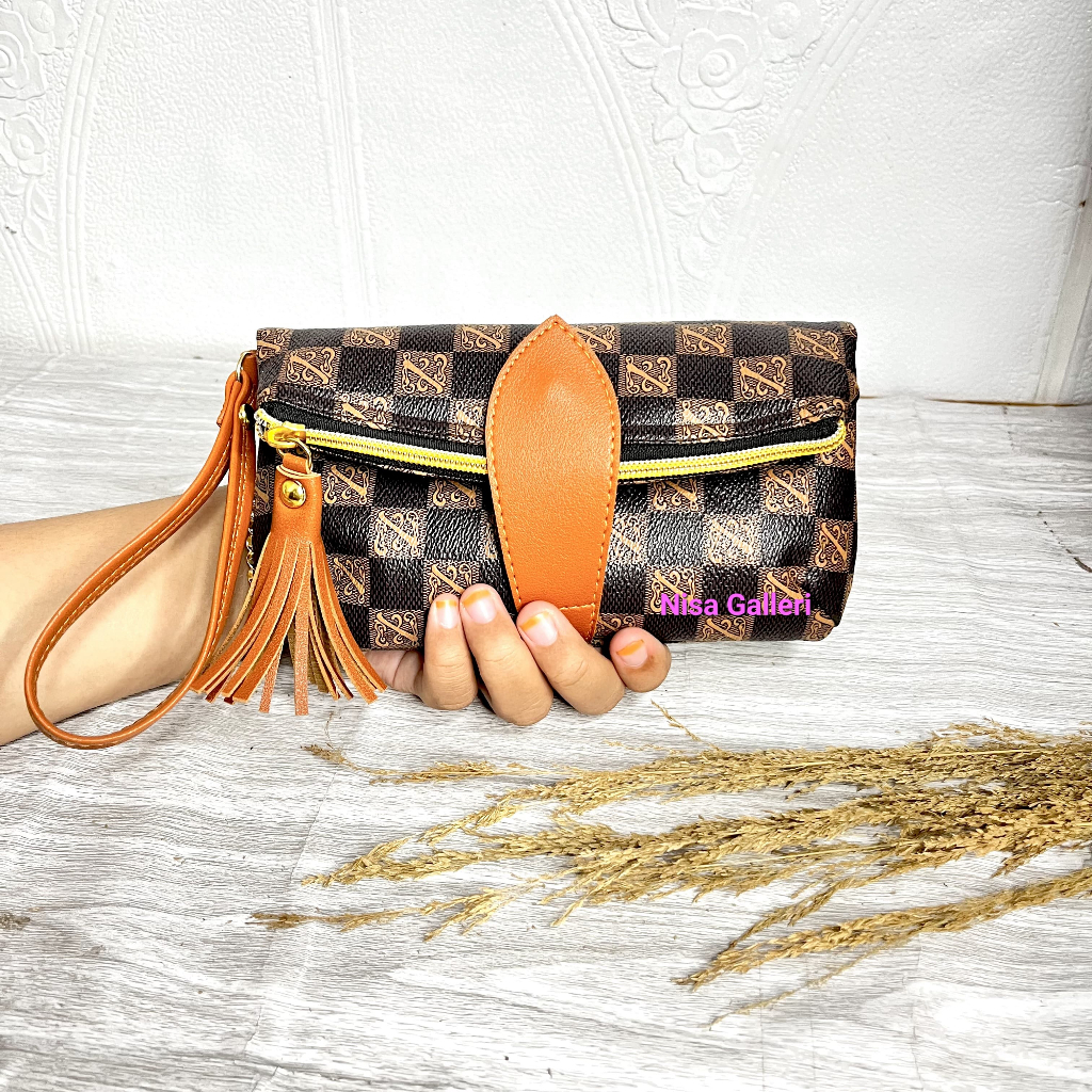 dompet wanita terbaru murah / dompet papirut wanita viral 2024/ dompet hp dan uang wanita terbaru 20