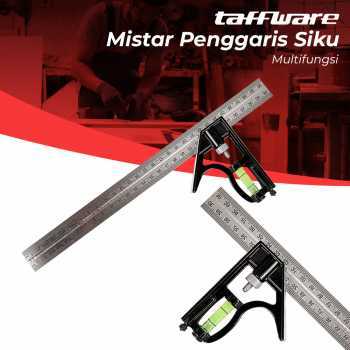 

Promo Taffware Mistar Penggaris Siku Adjustable Angle Ruler Waterpass 305mm - ZEAST - Black