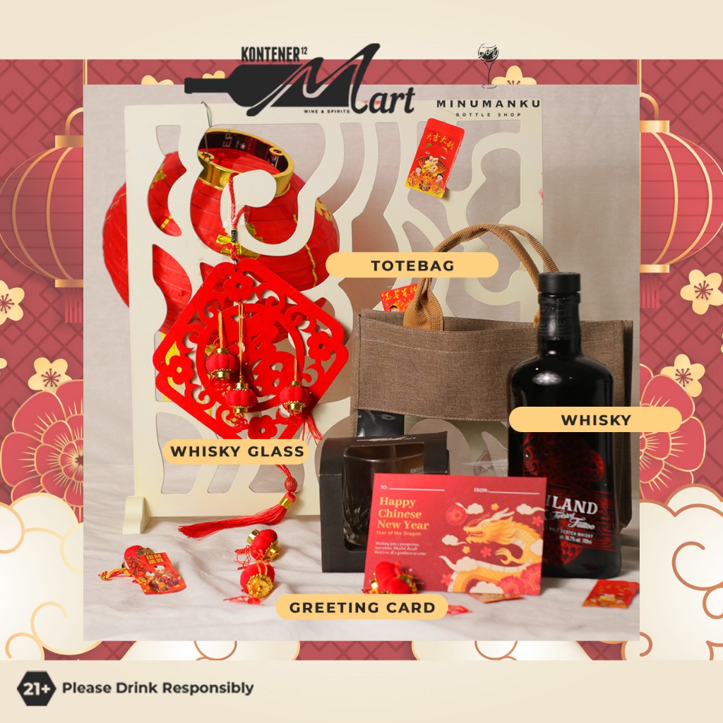 

Hampers CNY Property Whisky With Totebag/Gift Box ( Custome )