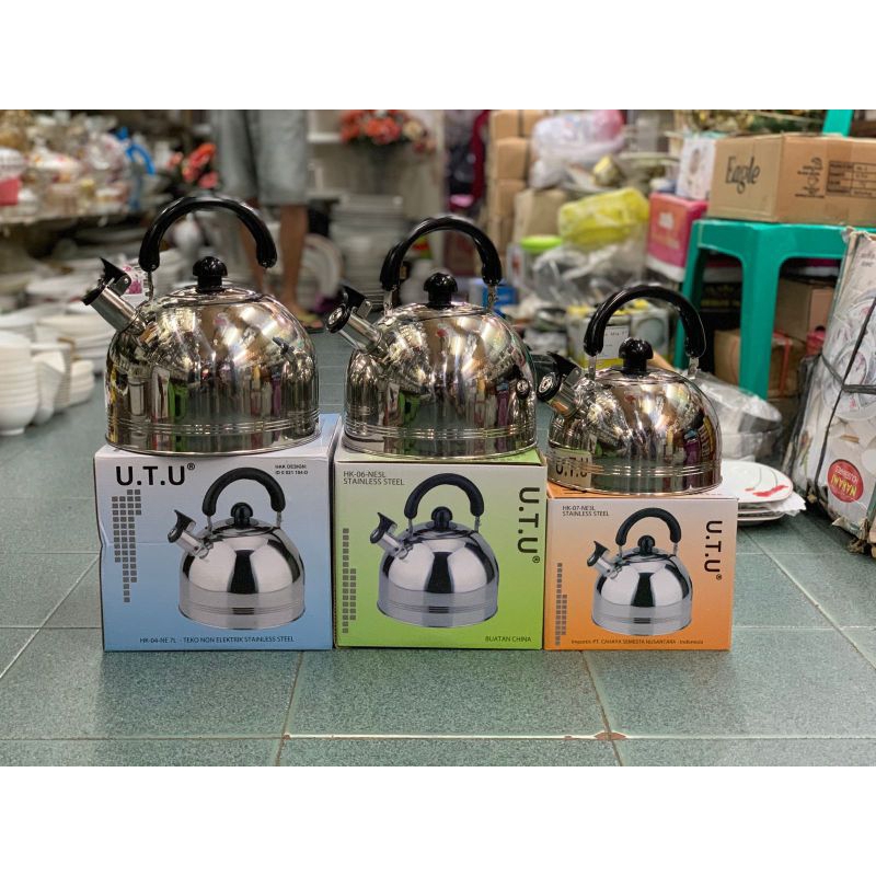 Cerek masak air Stainless UTU