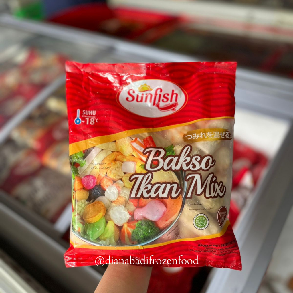 

SUNFISH BAKSO IKAN MIX 500gr