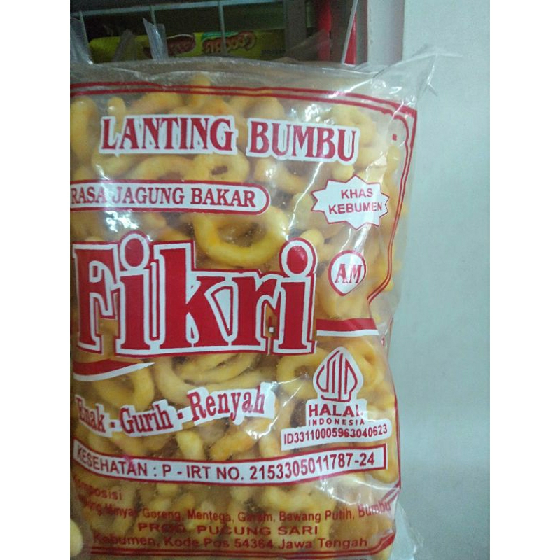 

LANTING BUMBU FIKRI/LANTING BUMBU KHAS KEBUMEN/LANTING RASA JAGUNG BAKAR