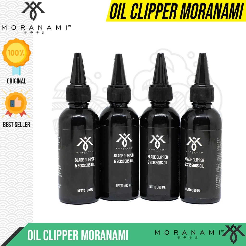 Minyak Clipper Oil Hair Clipper Mata Pisau Alat Cukur Rambut MORANAMI