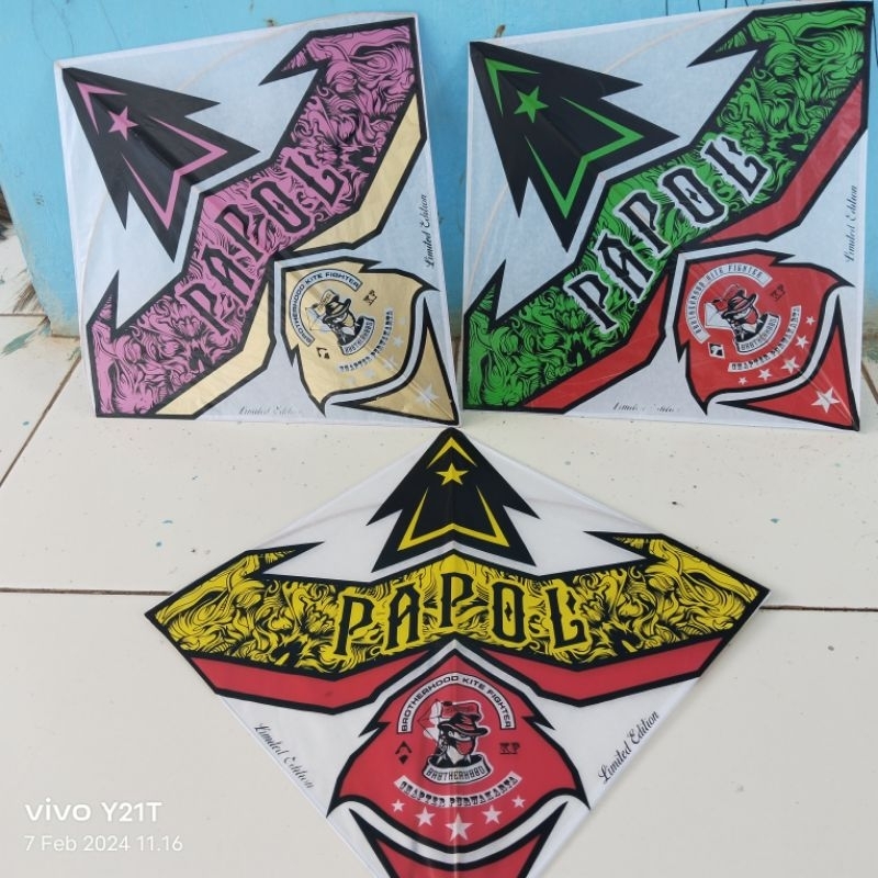 layangan spesial turnamen pakpol 70pcs