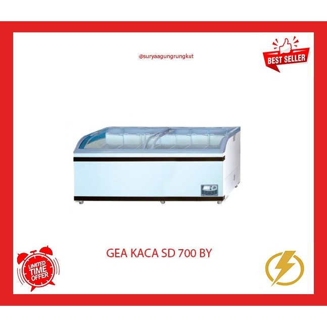 FREEZER BOX GEA KACA 700 LITER 628 WATT SD - 700 BY
